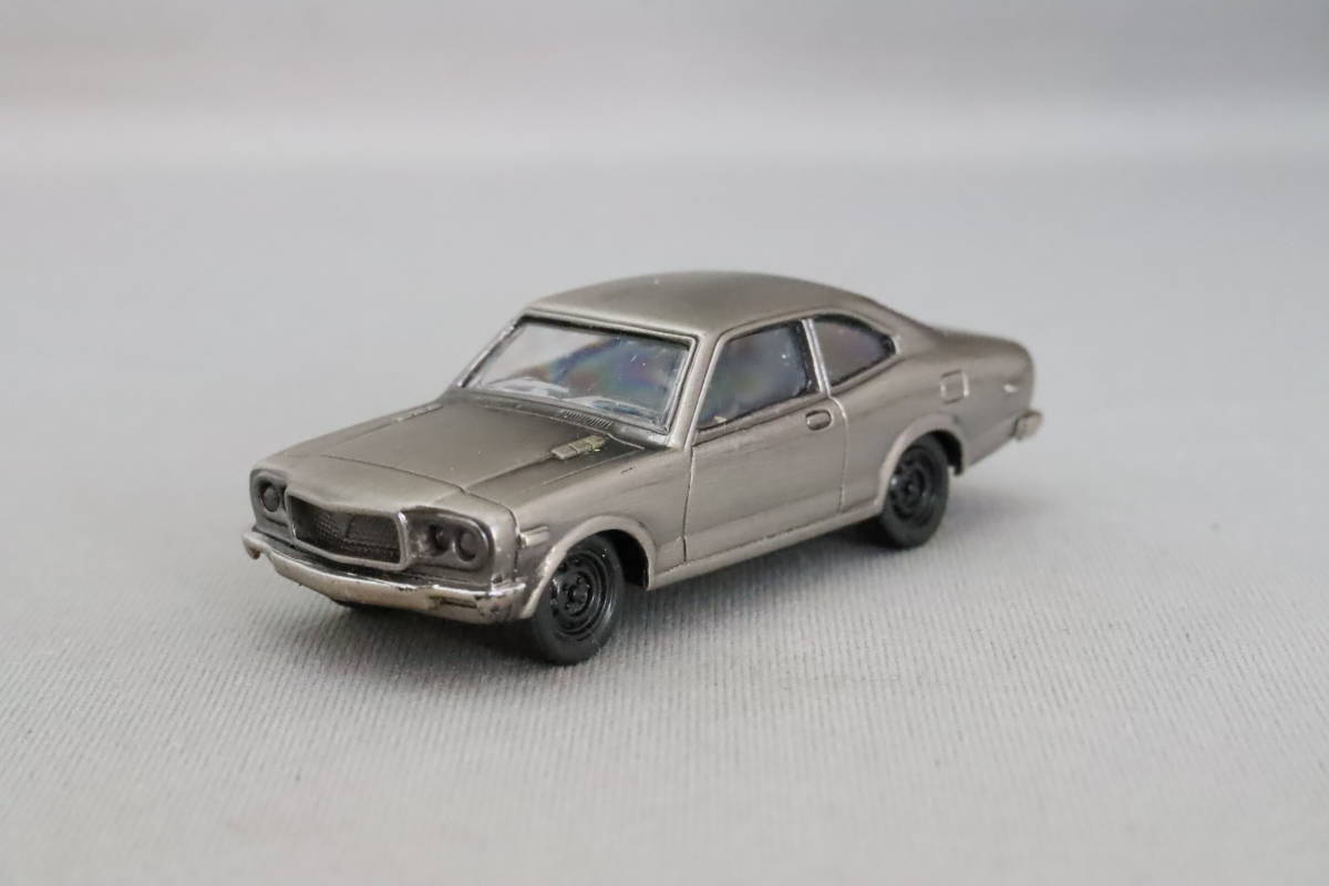  Konami out of print famous car collection D.C. VERSION Mazda Savanna GT RX-3(S124A)1972... silver 1/64 scale 