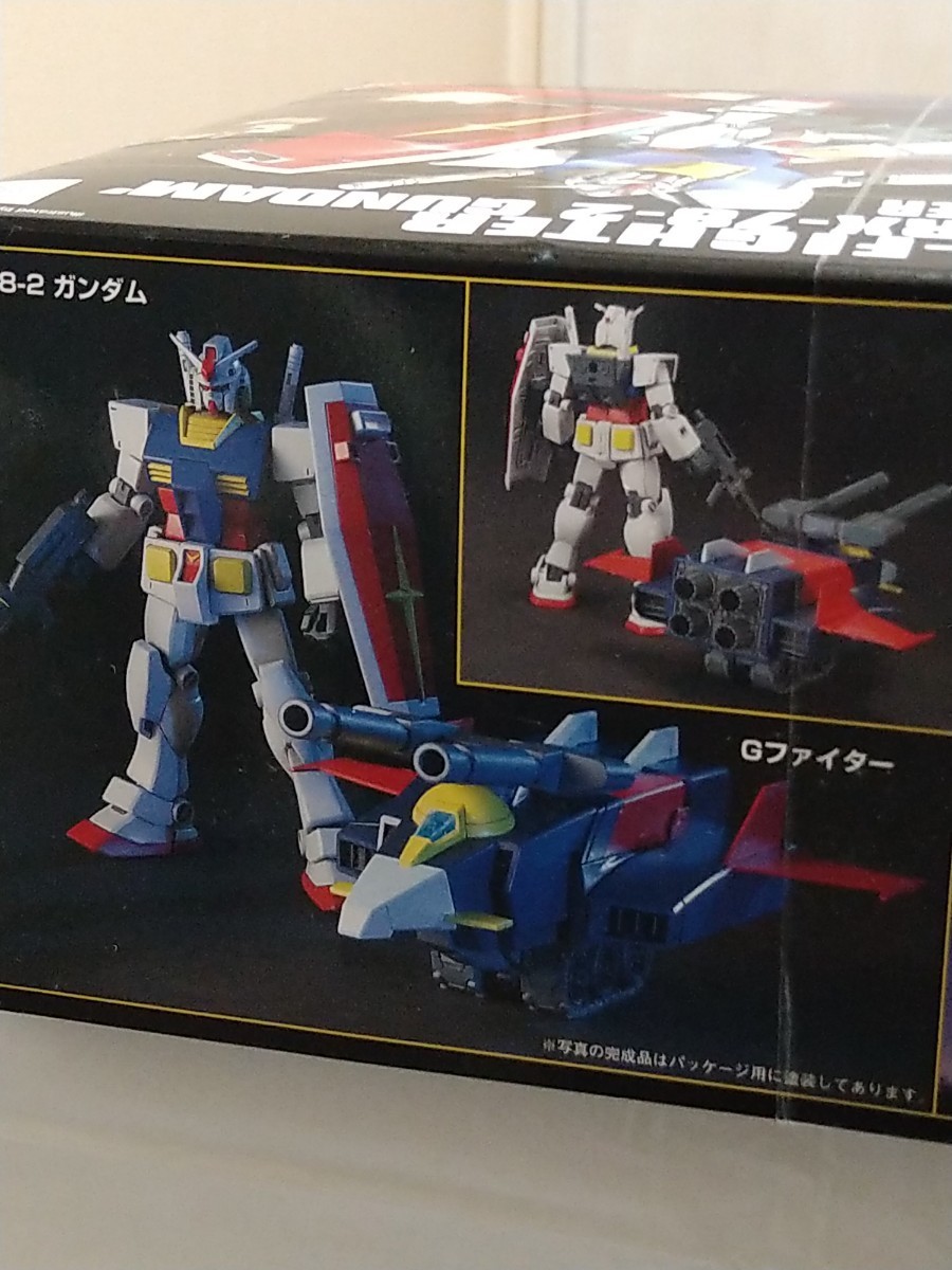 Gアーマー （G-ファイター＋RX-78-2 ガンダム） （1/144スケール HGUC 050 機動戦士ガンダムファースト 0129453） BANDAI 未開封未組立_画像3