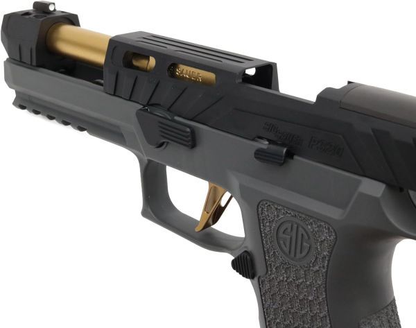 Para Bellum パラベラム ガスガン SIG P320 Spectre Comp 4.6in GBB 18禁 グレイ (Grey) 18歳以上 エアガン 新品_画像5