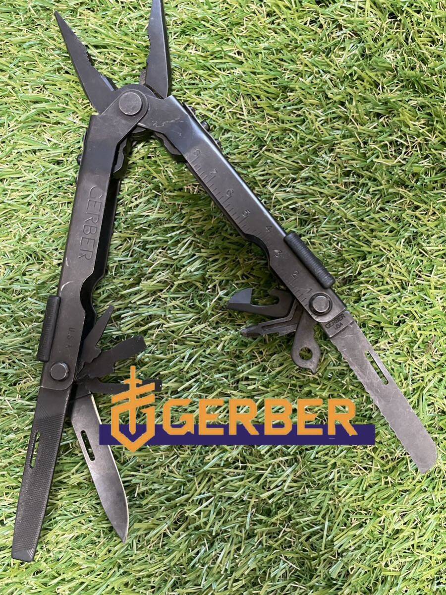 GERBER MP600 Black ガーバー マルチプライヤー マルチツール ツールナイフの画像1