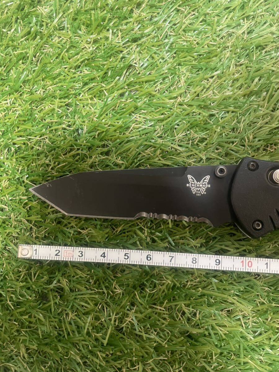 BENCHMADE #035 Barrage 583 ベンチメイド　フォールディングナイフ 折りたたみナイフ_画像7