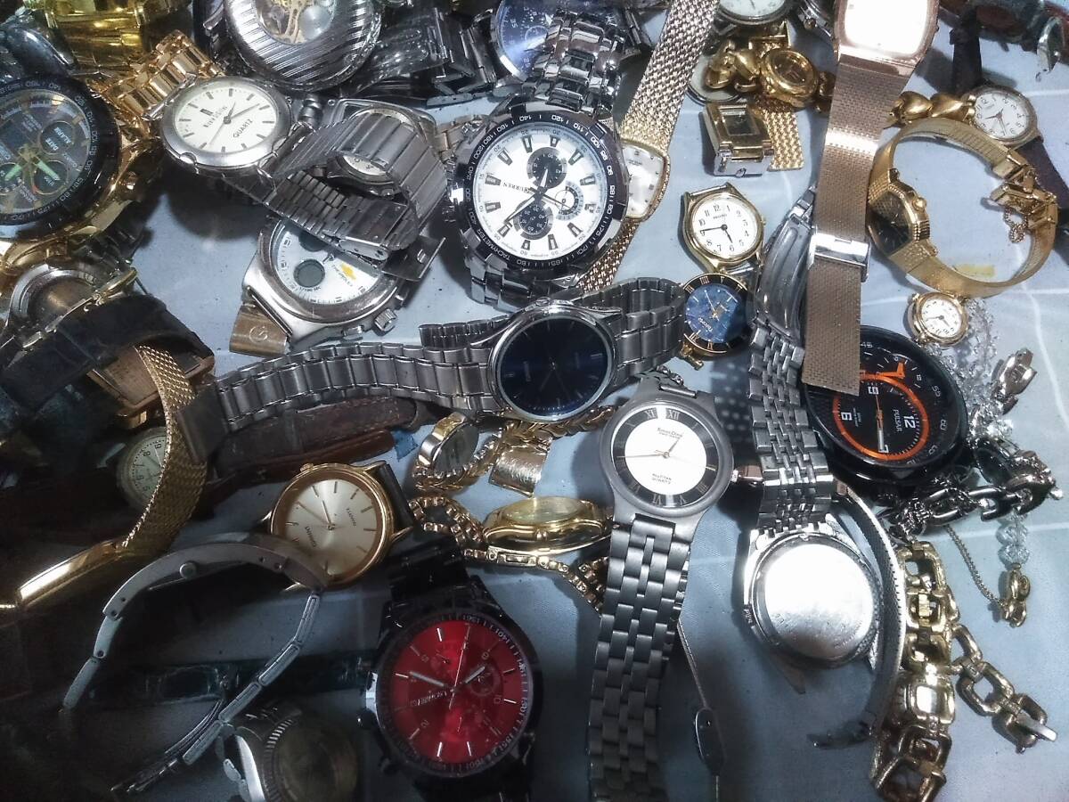 SEIKO セイコー CITIZEN シチズン CASIO カシオ 海外ブランド他 腕時計 まとめ売りD 約150本 メンズ レディース ジャンク_画像8