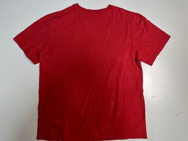 ☆ビッグサイズ US古着 NIKE ナイキ プリント Tシャツ レッド赤【XL】コットン　　　　　　　◆4428◆_画像9