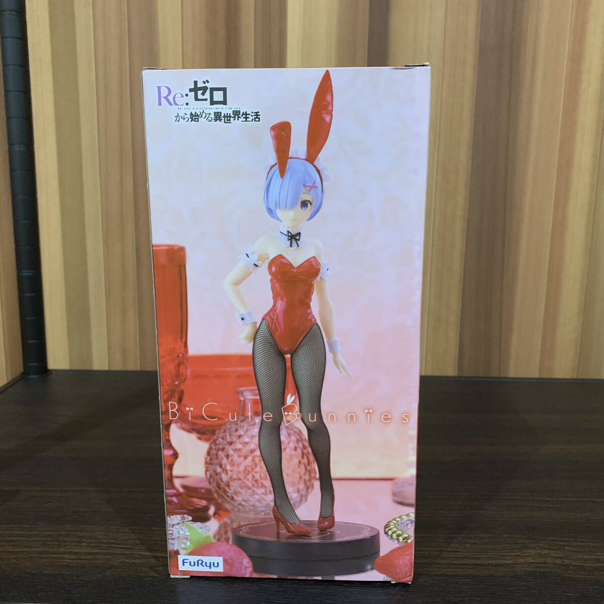 ☆未開封 Re:ゼロから始める異世界生活 BiCute Bunnies Figure レッドカラーver. レム フィギュア バニー リゼロ_画像5