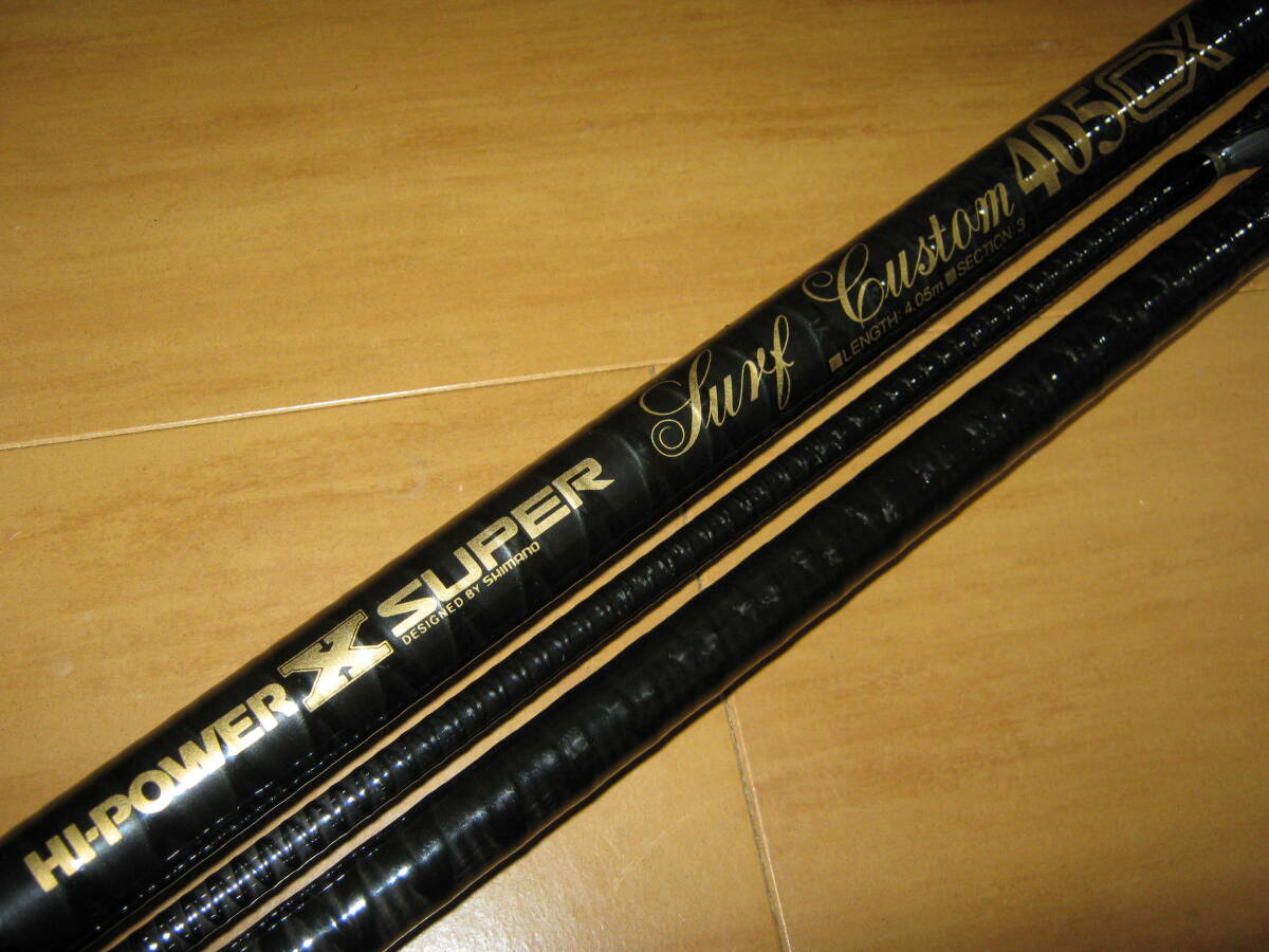 激レア!美品!廃盤品! シマノHI-POWER X SUPER SURF CUSTOM 405 激レア!美品!廃盤品! シマノHI-POWER X SUPER SURF CUSTOM 405