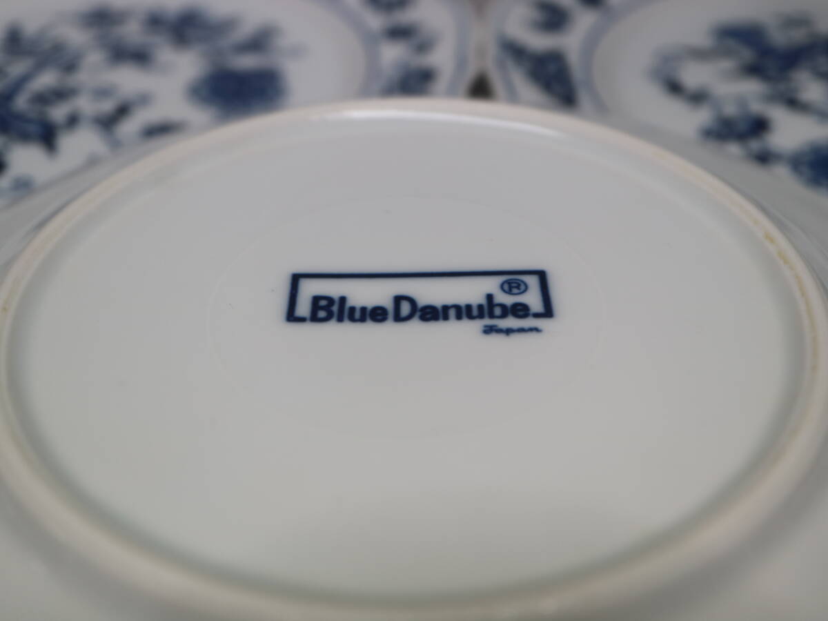 Blue Danube ブルータニューブ ブルーオニオン 小皿 13cm 5枚組+ナッツ皿_画像5