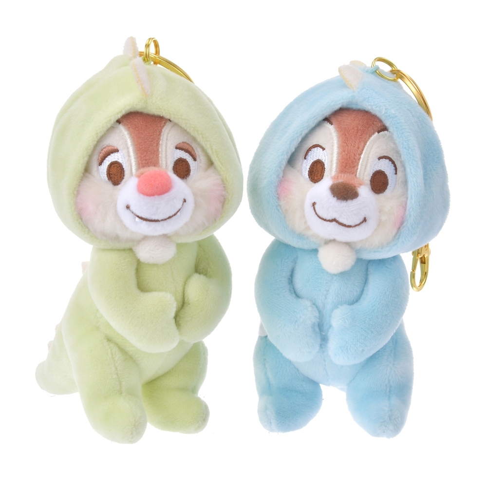 ディズニーストア チップとデール ぬいぐるみキーホルダー パジャマ キーチェーン ディズニーストア チップ デール ぬいぐるみ キーチェーン 2個