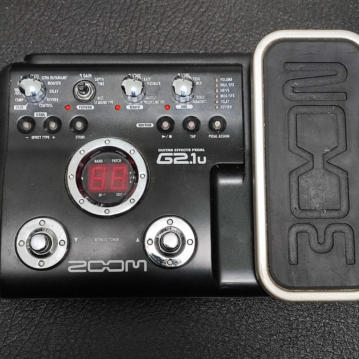 zoom  マルチエフェクター G2.1u　ドラムマシン