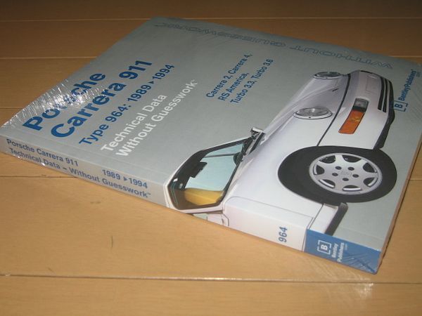 ◆新品未開封◆ポルシェ 911 964 カレラ 1989～1994 テクニカルデータ サービスマニュアル ◆即決◆の画像4