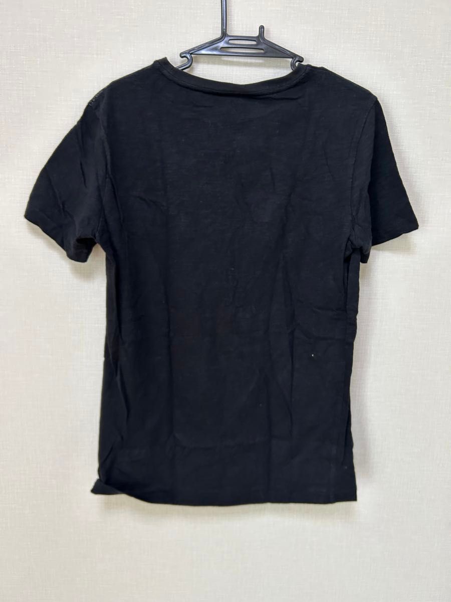 JIM THOMPSON ジムトンプソン　総柄ロゴ Tシャツ ヴィンテージ 半袖 Tシャツ 古着 半袖プリントTシャツ ブラック