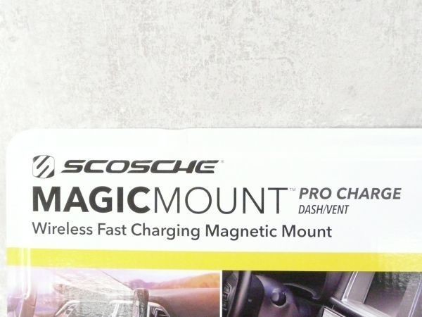 新品 未開封 SCOCCHE MAGICMOUNT PRO CHARGE 高速ワイヤレス充電対応マグネット式車載ホルダー MPQ2DV-CP6 スコーシュ 1205-1/I3-97746在_画像3