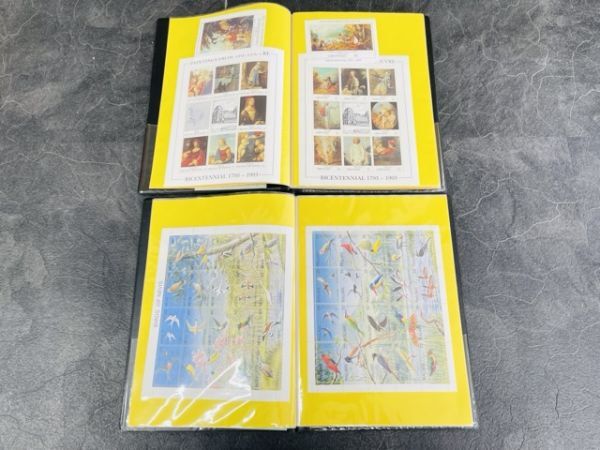 世界の切手 個人収集品 コレクション アメリカ 日本 風景画 人物 生き物 郵趣サービス社 ストックブック22冊分/56842の画像6