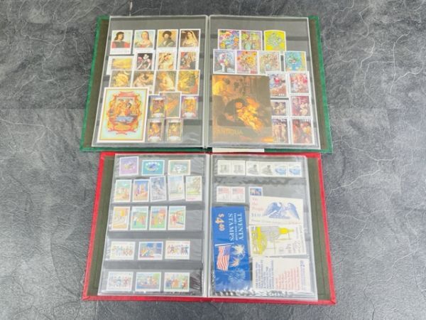 世界の切手 個人収集品 コレクション アメリカ 日本 風景画 人物 生き物 郵趣サービス社 ストックブック22冊分/56842の画像9