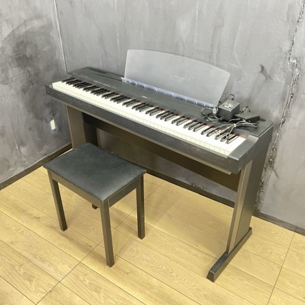 ヤマハ 88鍵盤 電子ピアノ YAMAHA P-70 フットペダル ACアダプター 譜面台 椅子付き 鍵盤楽器 手渡し歓迎 関東 北関東のみ発送/71106