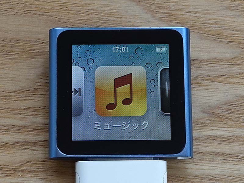 ◆◆iPod nano 第6世代 A1366 8GB ブルー モデル:MC689LL(MC689J同等) そこそこきれい 動作良好 バッテリ消耗|N6-1050◆◆の画像1