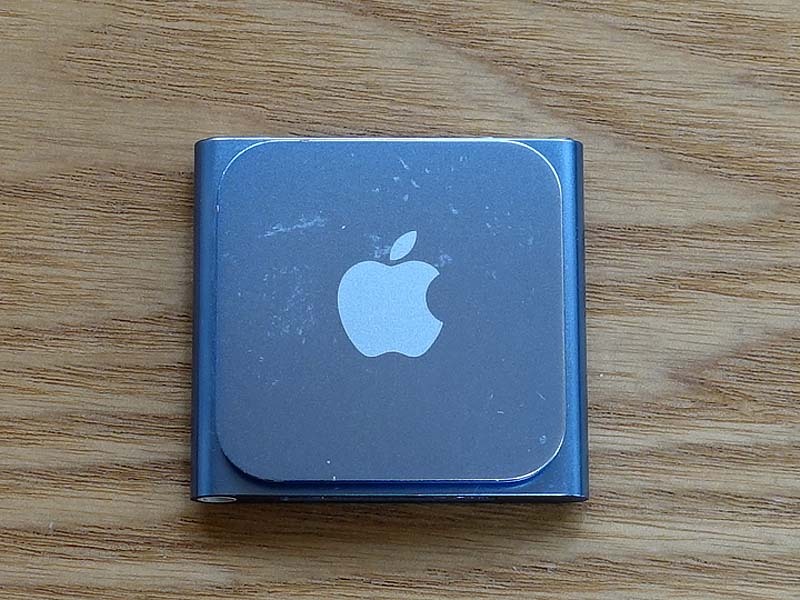 ◆◆iPod nano 第6世代 A1366 8GB ブルー モデル:MC689LL(MC689J同等) そこそこきれい 動作良好 バッテリ消耗|N6-1050◆◆の画像5