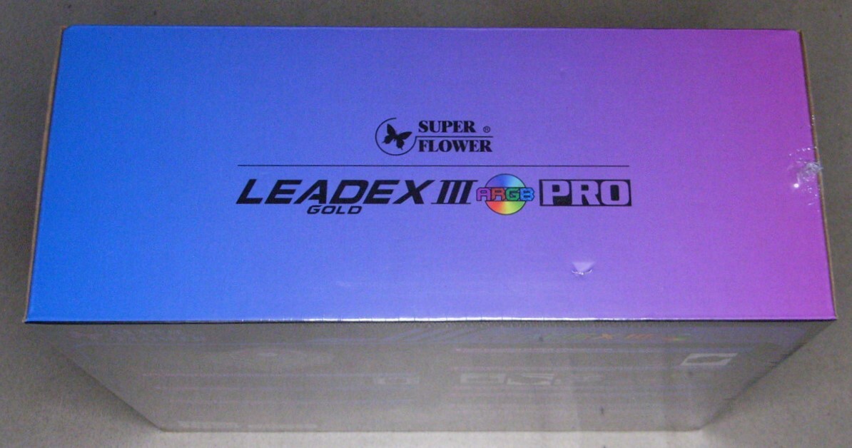 【未開封・未使用品】 SUPER FLOWER スーパーフラワー LEADEX III GOLD ARGB 750W プラグインATX電源　【現状品】_画像5