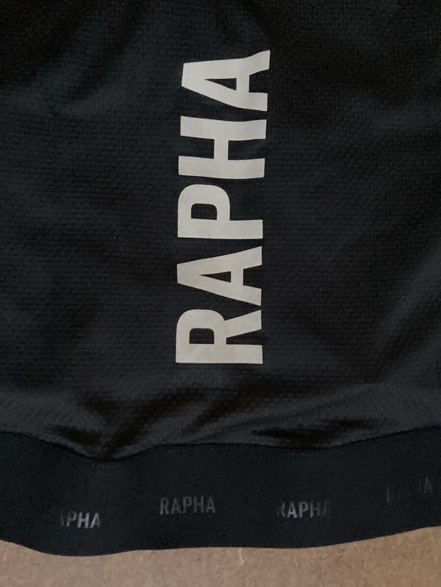 ラファ rapha メンズ　プロチームライトウェイト　ジレ　MEN'S PRO TEAM LIGHTWEIGHT GILET Black/White, Large サイズＬ_画像4