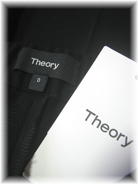 送料無料*未使用タグ付き*セオリー/Theory*LIGHT SAXONY 2パンツ/2WAYストレッチ/ウール×トリアセテート/日本製/0_画像4