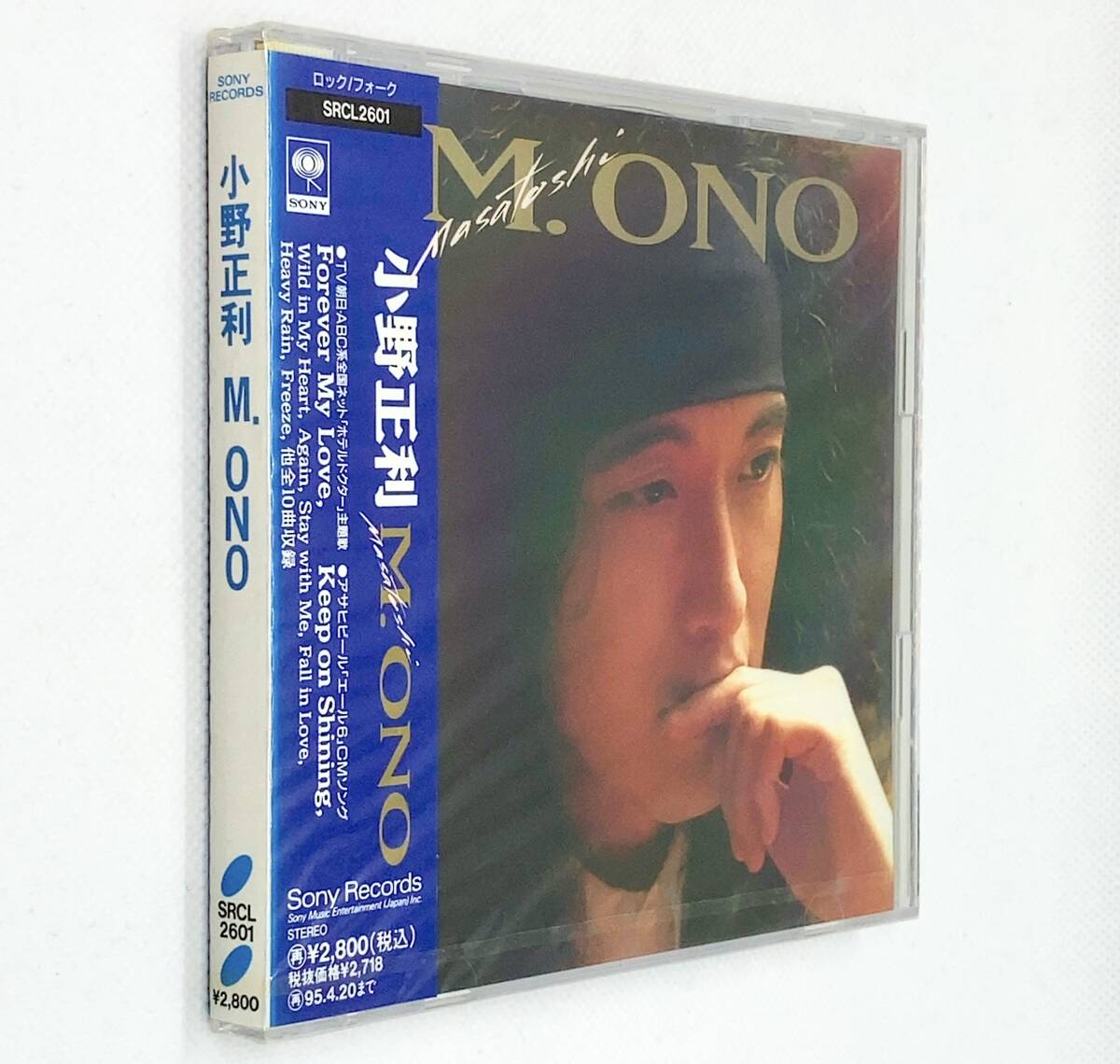[ unopened CD ]* Ono Masatoshi | M.ONO * SRCL 26018 Forever My Love Keep on Shining *ga Rene Rius GALNERYUS