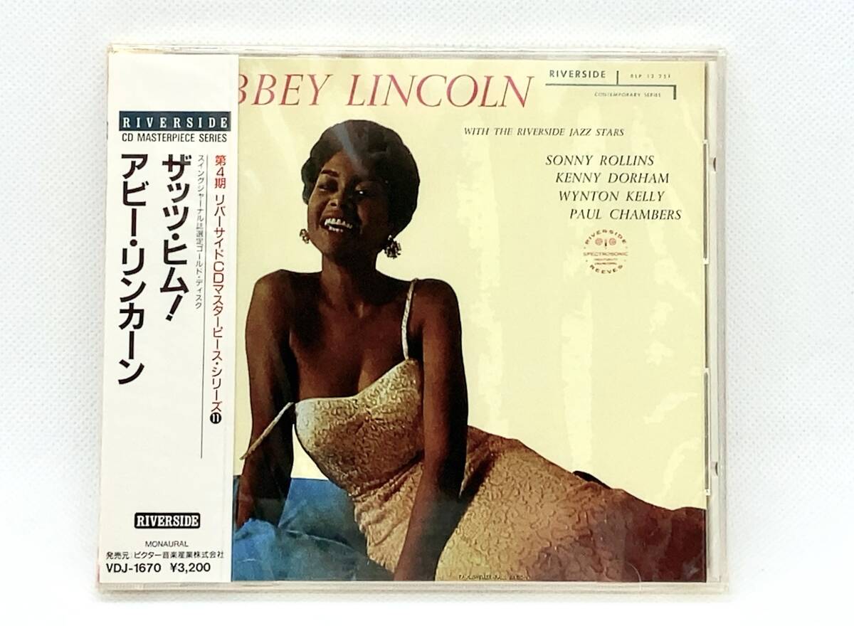 【 未開封 CD 】 ABBEY LINCOLN アビー・リンカーン ／ THAT'S HIM! ザッツ・ヒム! ◎ VDJ-1670_画像1