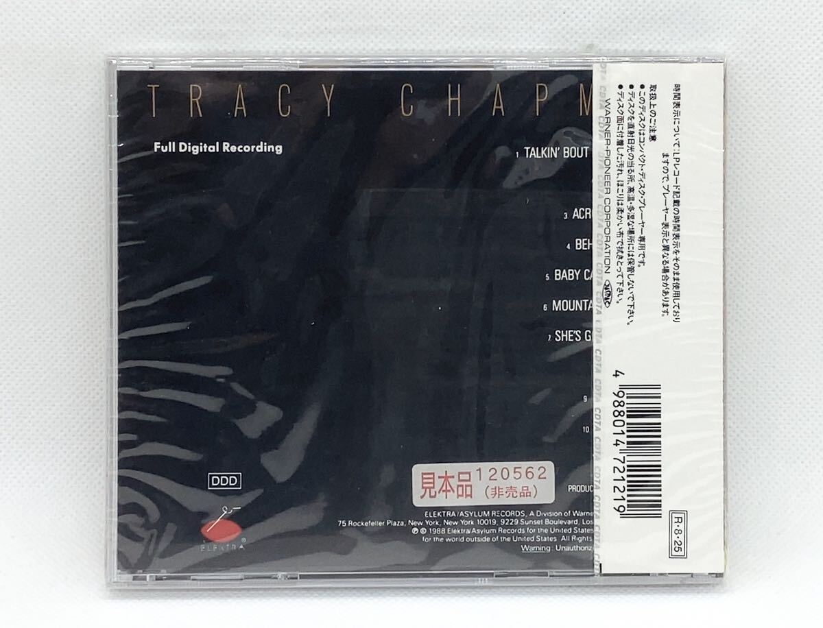 【 未開封 CD 】◎ TRACY CHAPMAN ／ トレイシー・チャップマン ◎ 25P2-2121_裏ジャケにステッカーあります