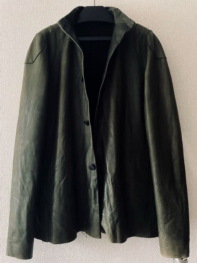 m.a+ エムエークロス Washable cow lether jaket46! maurizio amadei カルペディエム