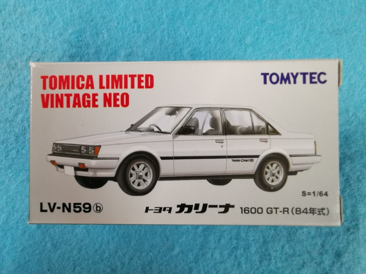 [ トミカ ] TOMYTEC トミーテック トミカリミテッドヴィンテージ LV-N59 ｂ トヨタ カリーナ 1600 GT-R (84年式)_画像1