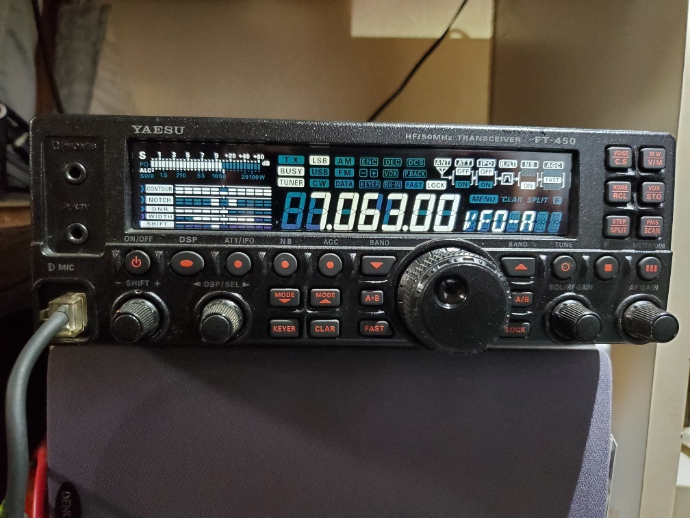 FT450 HF/50MHZオールモード無線機100Ｗ機の画像1