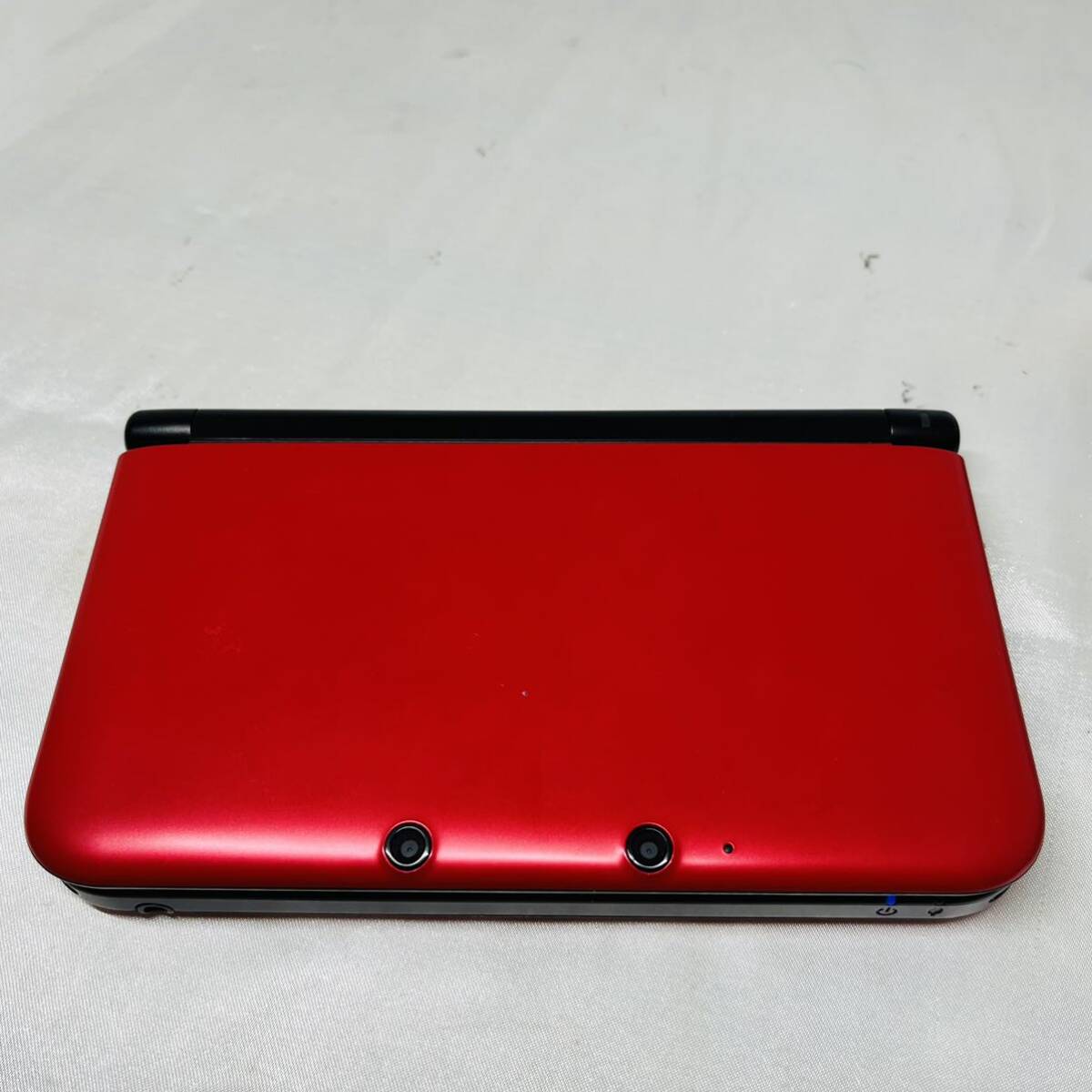 ★1円～ 美品 動作確認済 NINTENDO 3DSLL 本体 レッド ブラック 任天堂 送料全国520円 ニンテンドー RED × BLACK_画像2