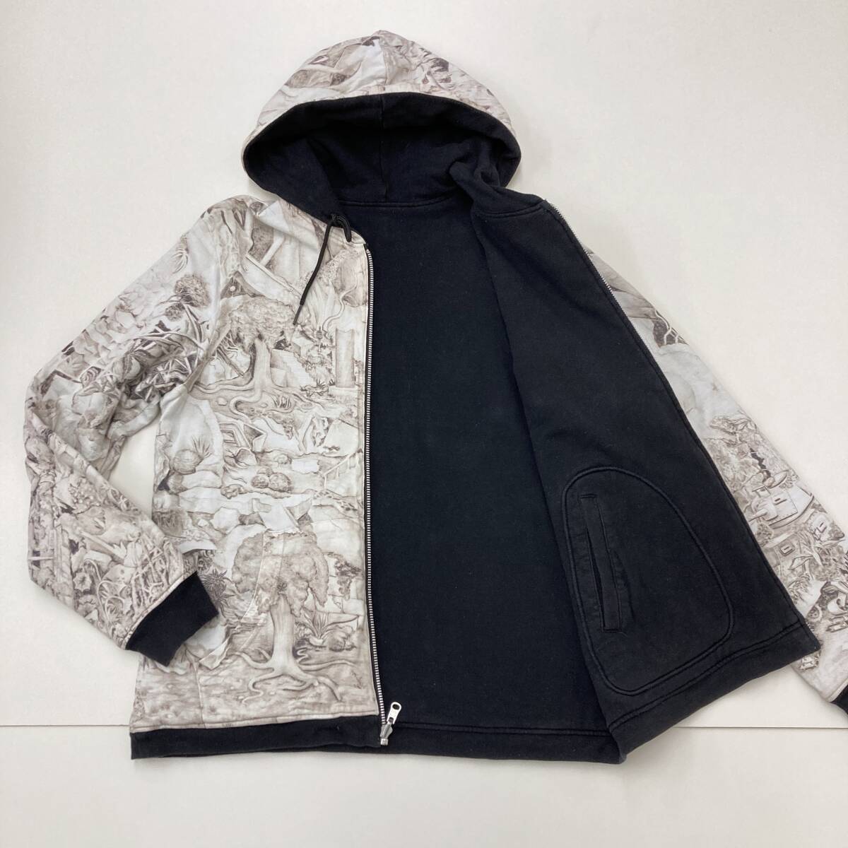 UNDERCOVER × ALAKAZAM 08SS リバーシブル パーカー Bibian 比比昂- UNDERCOVER × ALAKAZAM 2008SS リバーシブル