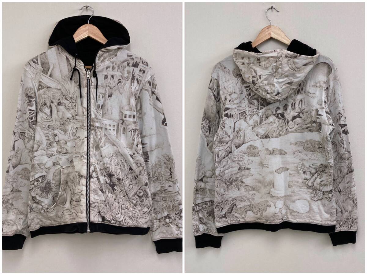 UNDERCOVER × ALAKAZAM 08SS リバーシブル パーカー Bibian 比比昂- UNDERCOVER × ALAKAZAM 2008SS リバーシブル