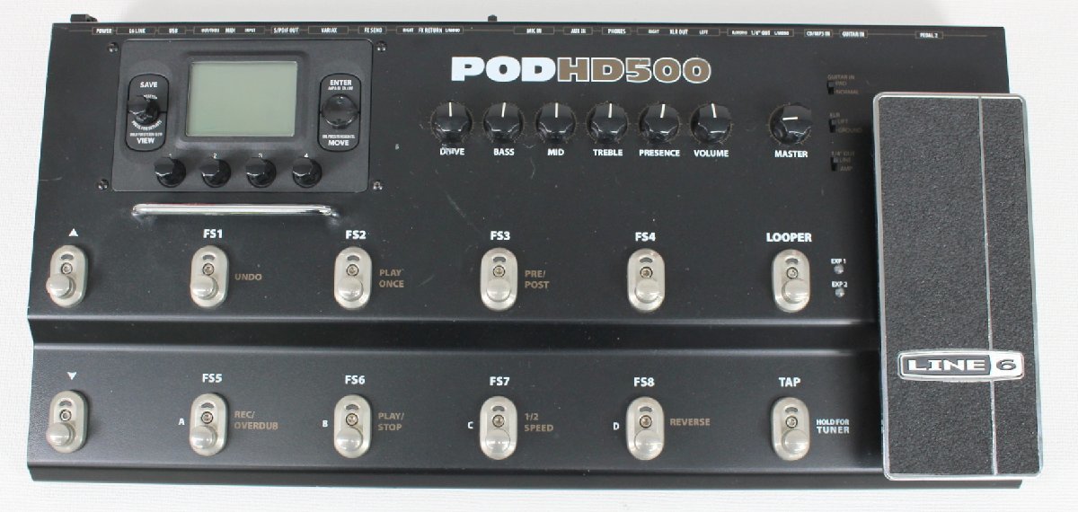 □現状品□ LINE6 POD HD500 マルチエフェクター ライン６ 簡易音出し済み （2754107） の画像2