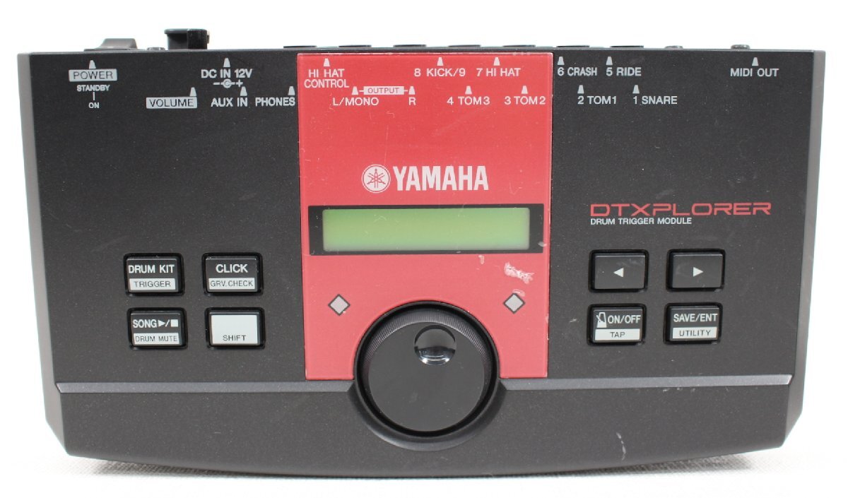 □現状品□ YAMAHA DTXPLORER DTXPL ヤマハ ドラムトリガーモジュール 電子ドラム音源 音出し可 （2712188)の画像1