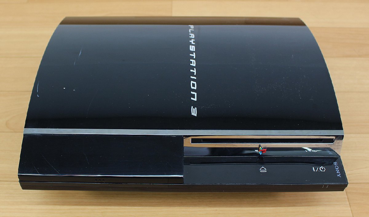 ◇現状品◇ SONY ソニー PlayStation3 CECHA00 60GB 初期型 　傷み　プレイステーション3　 初期化済　※簡易チェック〇（2753822）_画像1