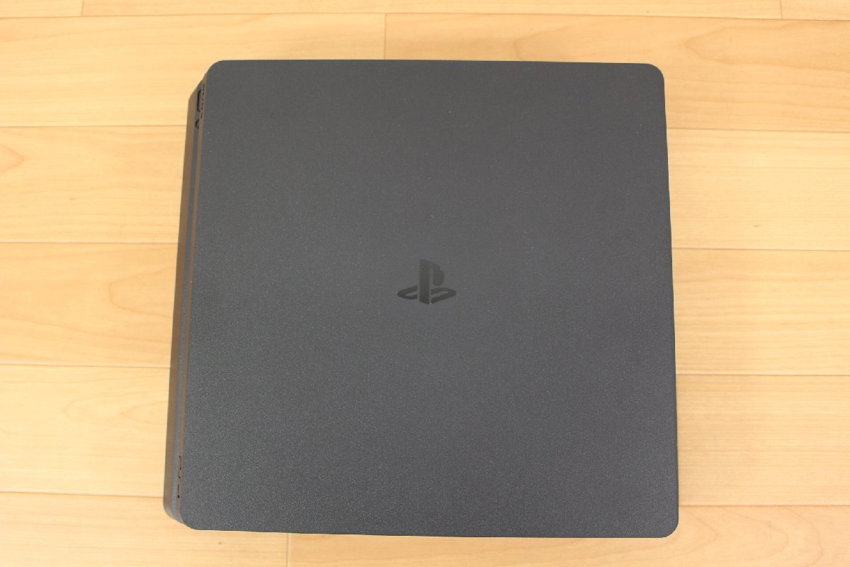 △現状品△ CUH-2100A 500GB ver.6.02 PS4 SONY 本体のみ　簡易チェック 動作○ 初期化済 スレキズ プレイステーション4 (2745694)_画像2