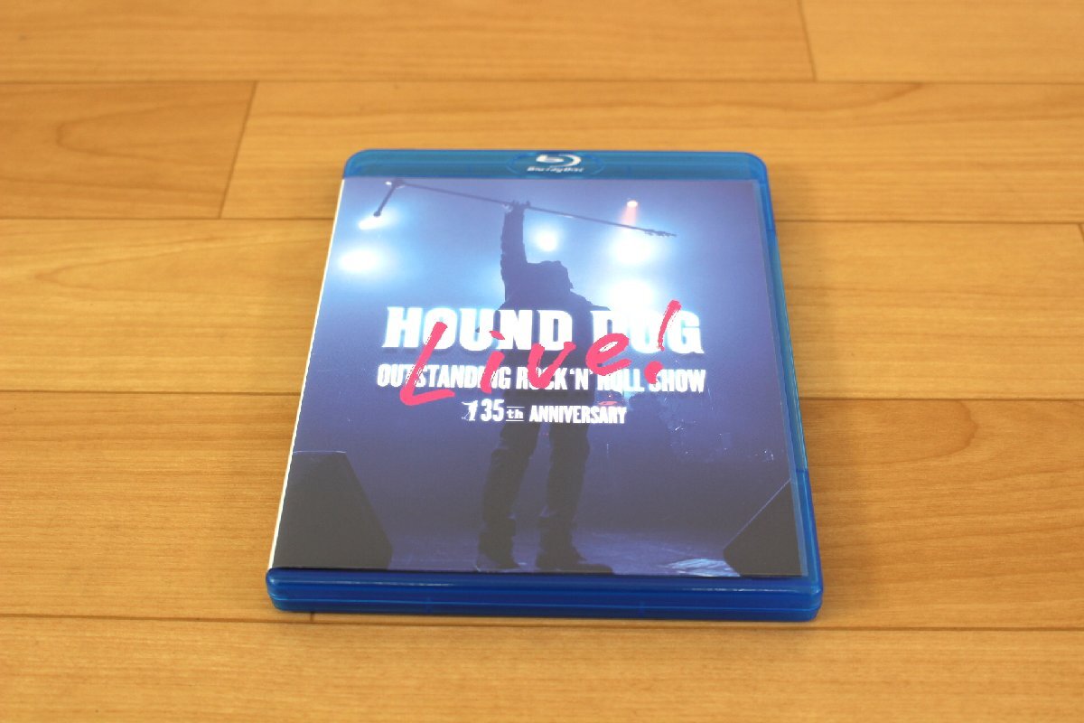 ■現状品■ Blu-rayソフト HOUND DOG 35th ANNIVERSARY「OUTSTANDING ROCK'N'ROLL SHOW」 XNBG-50004/Blowgrow　スレキズ (2754162)