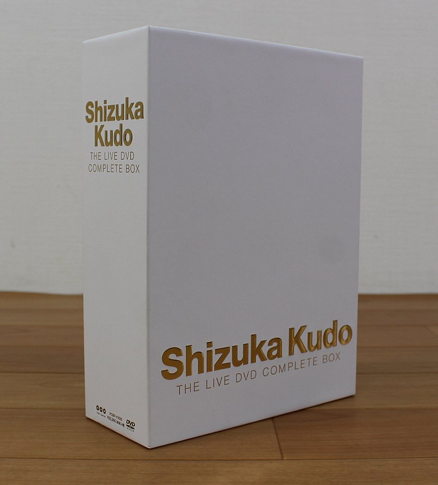 ◇現状品◇ 工藤静香 Shizuka Kudo THE LIVE DVD COMPLETE BOX PCBP-51826 DVD10枚組 小キズ ※再生未チェック（2712195）の画像1