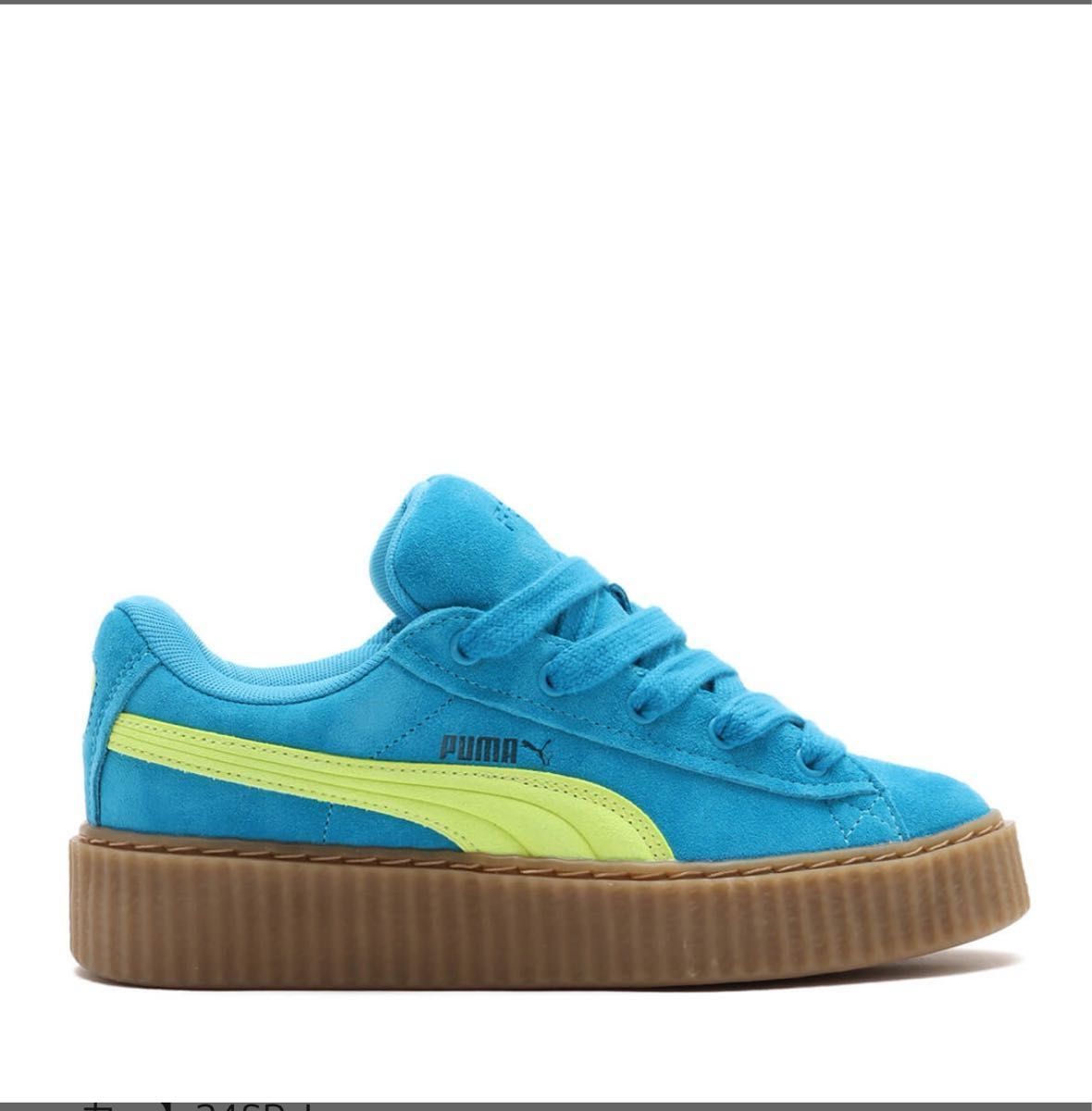 PUMA CREEPER PHATTY SPEED BLUE-LIME POW-GUM プーマ　ブルー　リアーナ　ファッティ