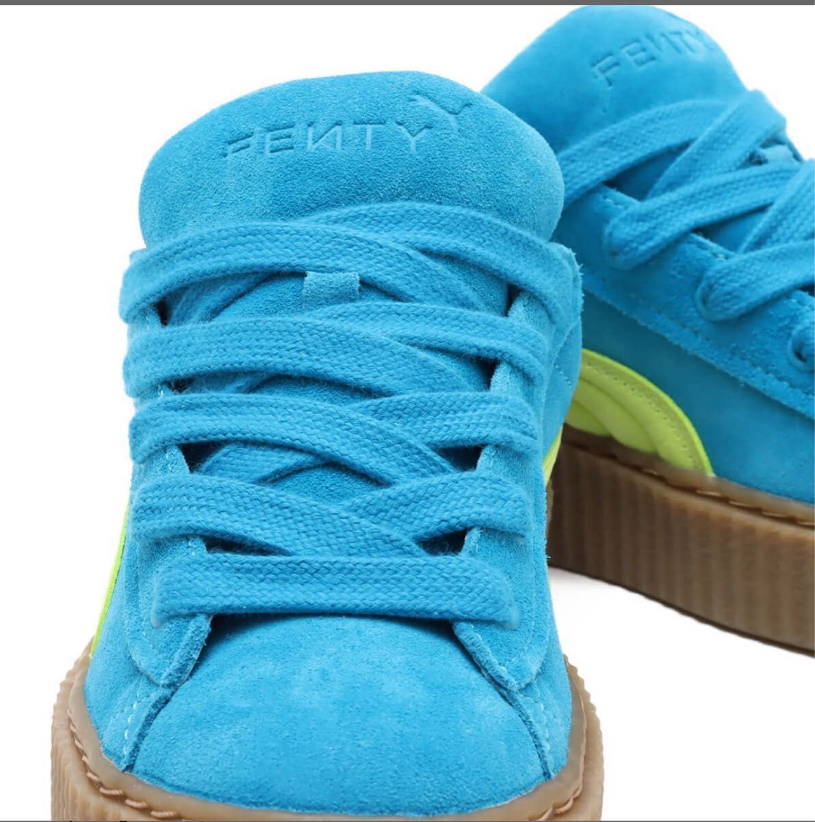 PUMA CREEPER PHATTY SPEED BLUE-LIME POW-GUM プーマ　ブルー　リアーナ　ファッティ