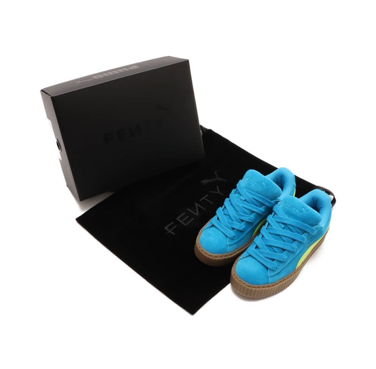 PUMA CREEPER PHATTY SPEED BLUE-LIME POW-GUM プーマ　ブルー　リアーナ　ファッティ