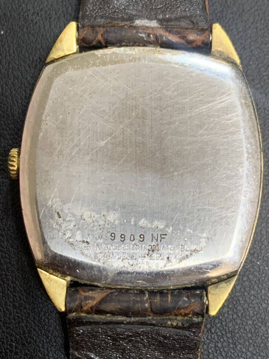 ⑦ジラールペルゴ GIRARD PERREGAUX GP 手巻き メンズ 金文字盤 稼働品 腕時計 まとめの画像8