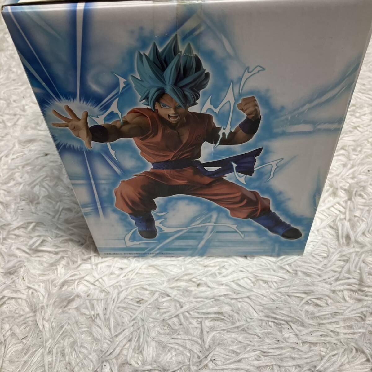 未使用　 一番くじ ドラゴンボール 超 好敵手 列伝 ラストワン賞 孫悟空 フィギュア　限定　ブルー　_画像4