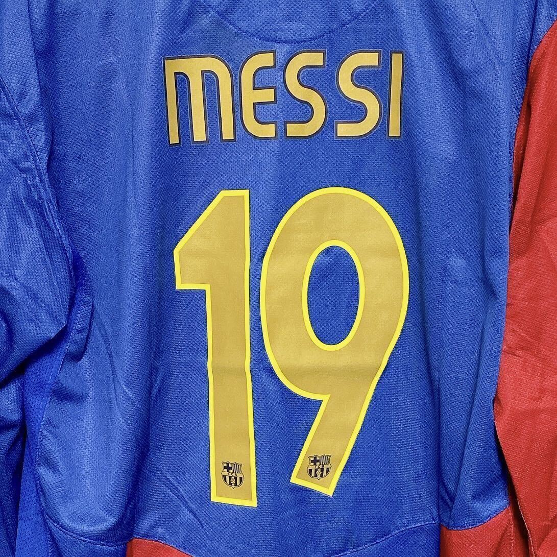 FCバルセロナ 05/06 メッシ レプリカユニフォーム XL FC Barcelona MESSI_画像6