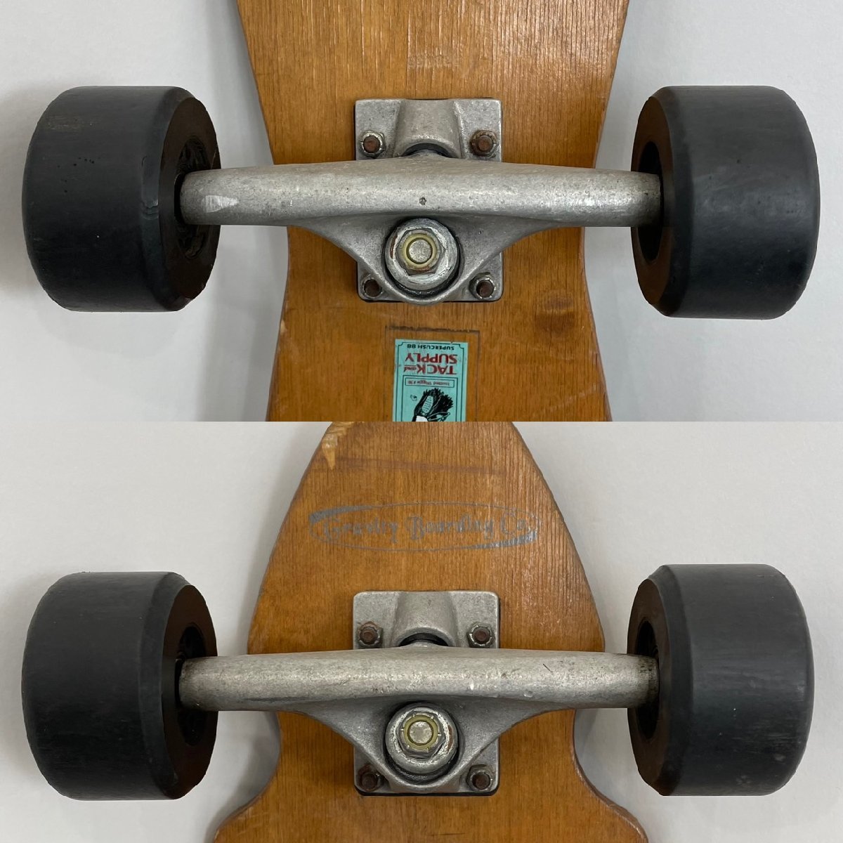 USED Gravity Boarding Co. グラビティ ロングスケートボード ストリート スポーツ ロンスケ スケボー 全長約119cm LONG SKATE BOARDの画像6