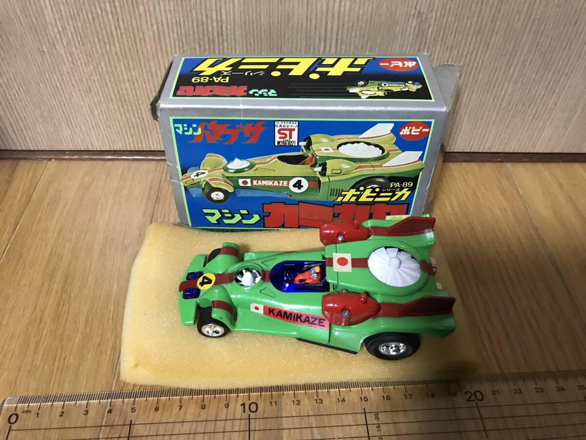 ポピニカ 超合金 マシンハヤブサ カミカゼ号 PA-89 ポピー バンダイ ブルマァク ミニカー_画像1