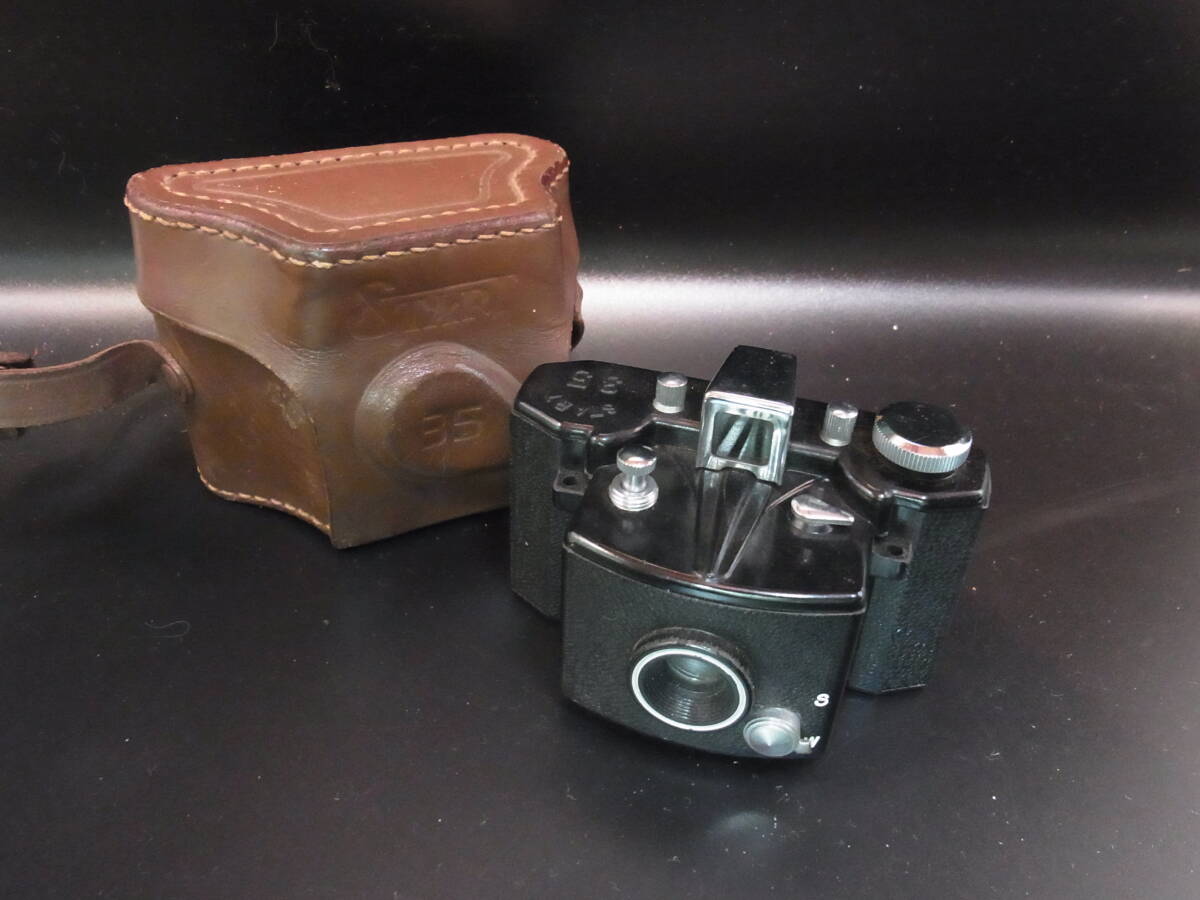 ★START35(小型カメラ・ミニカメラ・クラッシックカメラ・ケース付き)ベークライト 古い 昔 レトロ ジャンク_画像10