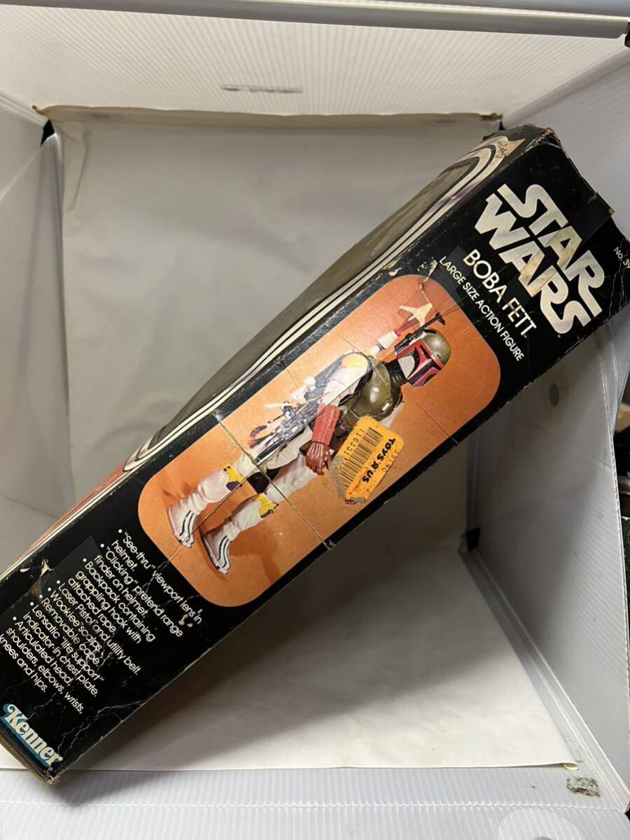 極!当時!箱!オールドケナーStarWars12インチBOBAFETTボバフェット完品!スターウォーズ ジャワマンダロリアンポピータカラトミーIG-88の画像3