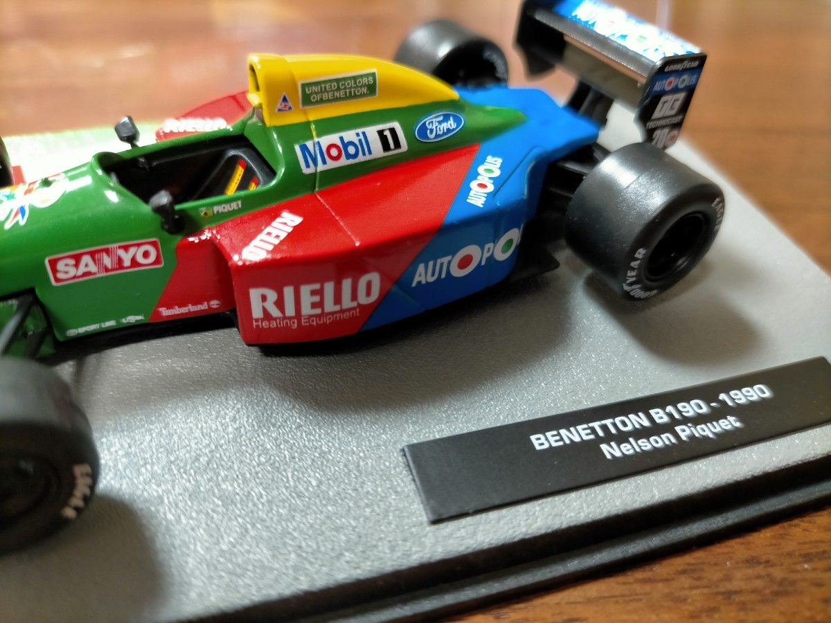 デアゴスティーニF1マシンコレクション 1/43 ベネトンB190(1990)N.ピケ ixo