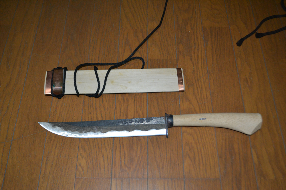 狩猟用 ナイフ 三代目正秀 和式ナイフ アウトドア の画像1